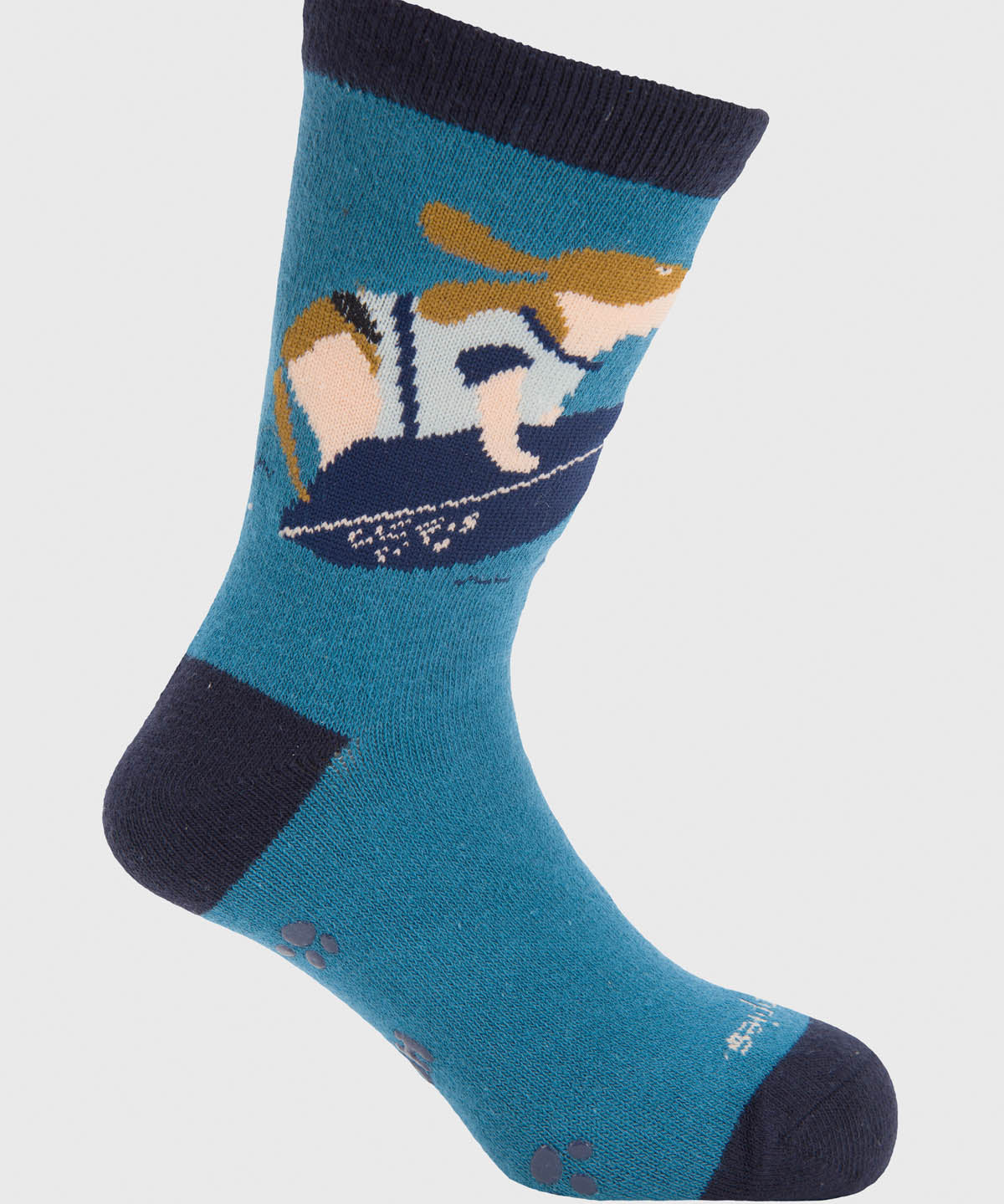 Calcetin Algodón Niño C Hp Surf Azul Hush Puppies