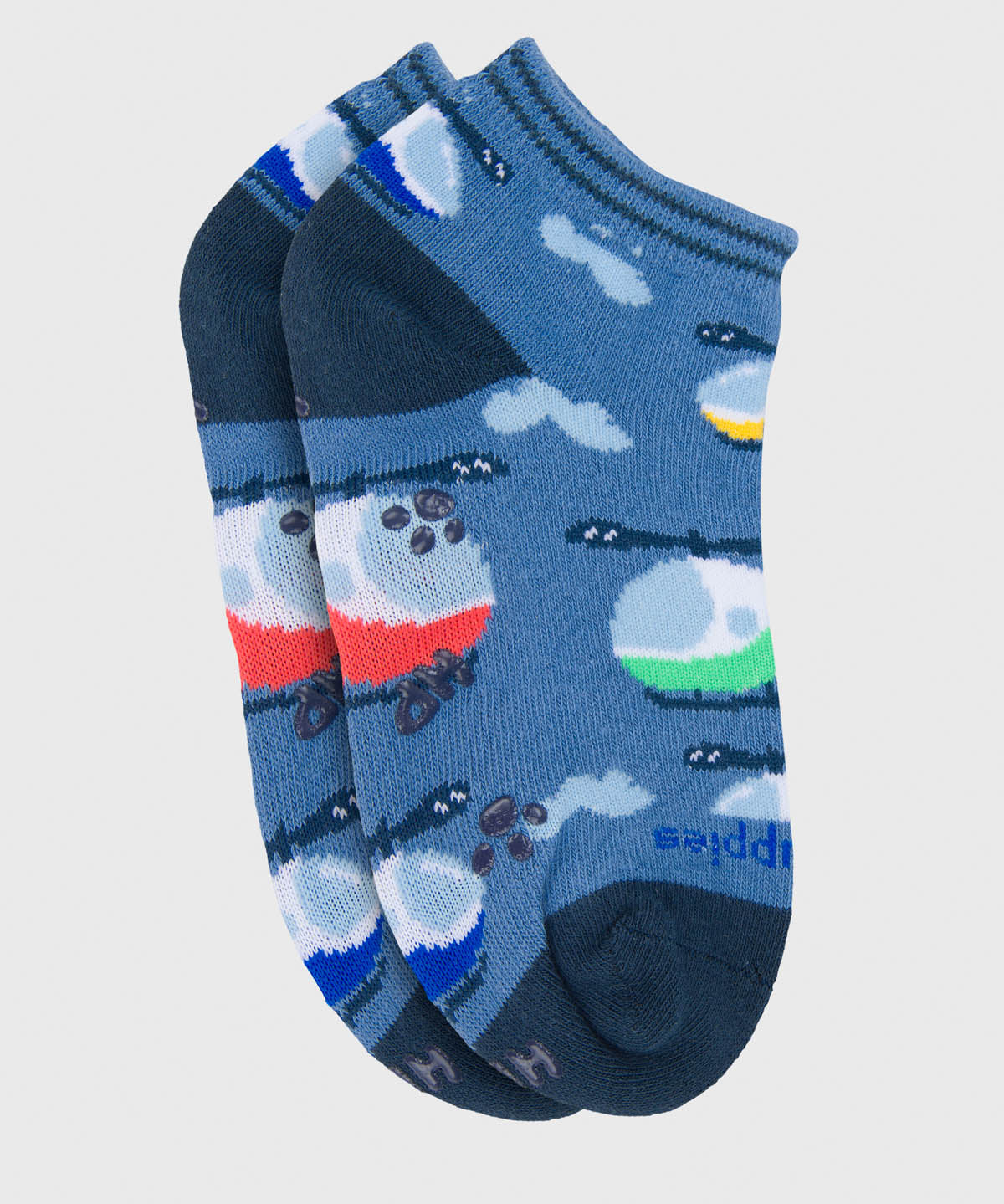 Calcetin Algodón Niño Ped Helicopter Azul Hush Puppies