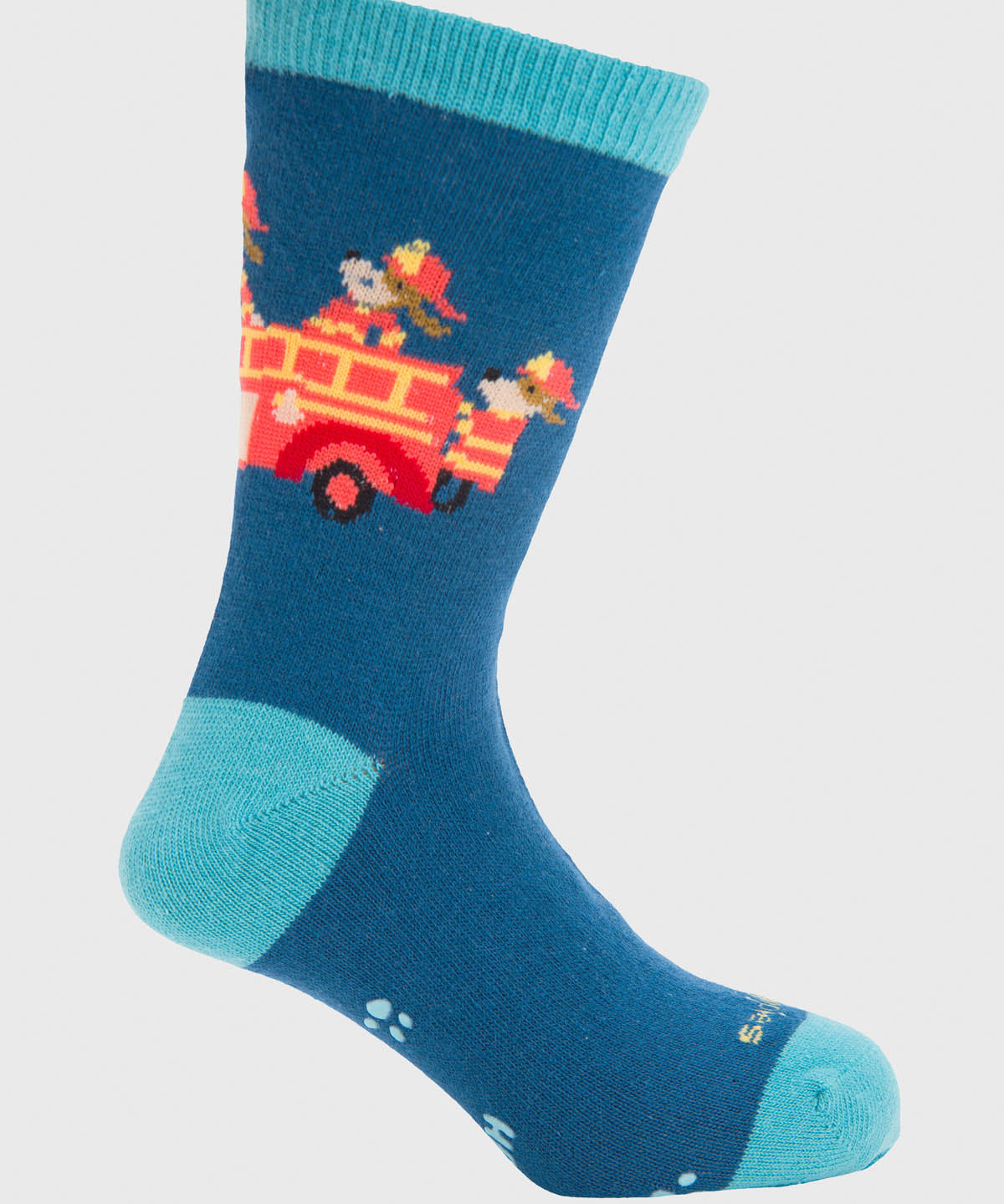 Calcetin Algodón Niño C Fireman Azul Hush Puppies