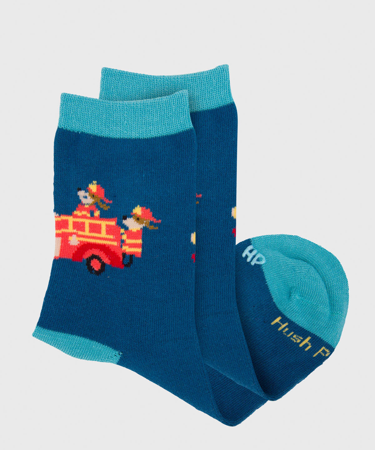 Calcetin Algodón Niño C Fireman Azul Hush Puppies