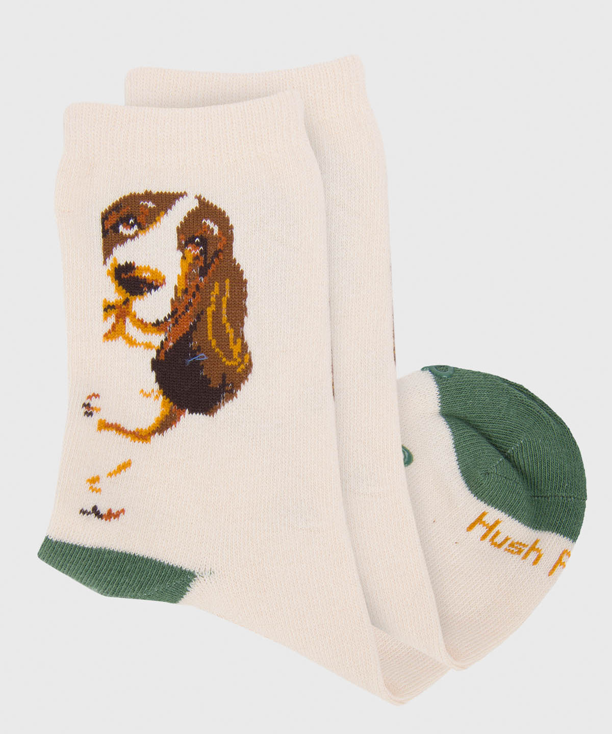 Calcetin Algodón Niño C Bigbasset Beige/Crudo Hush Puppies