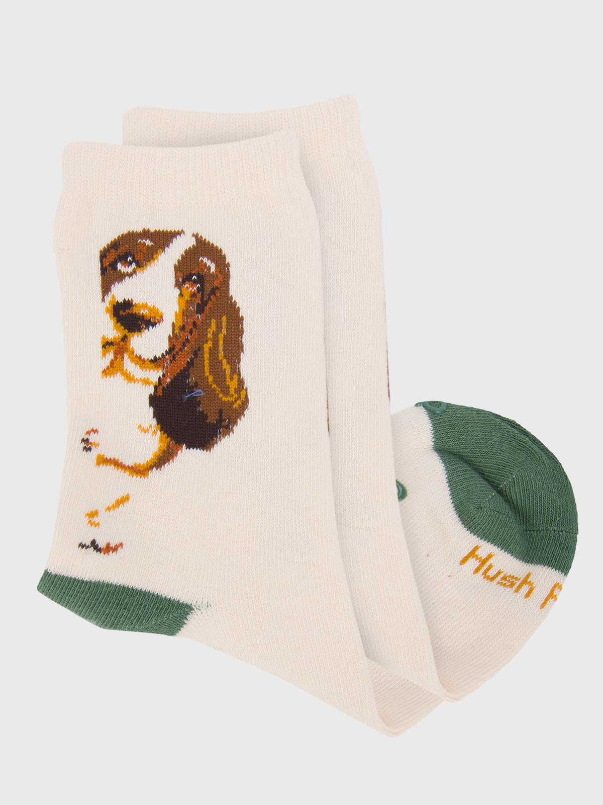 Calcetin Algodón Niño C Bigbasset Beige/Crudo Hush Puppies