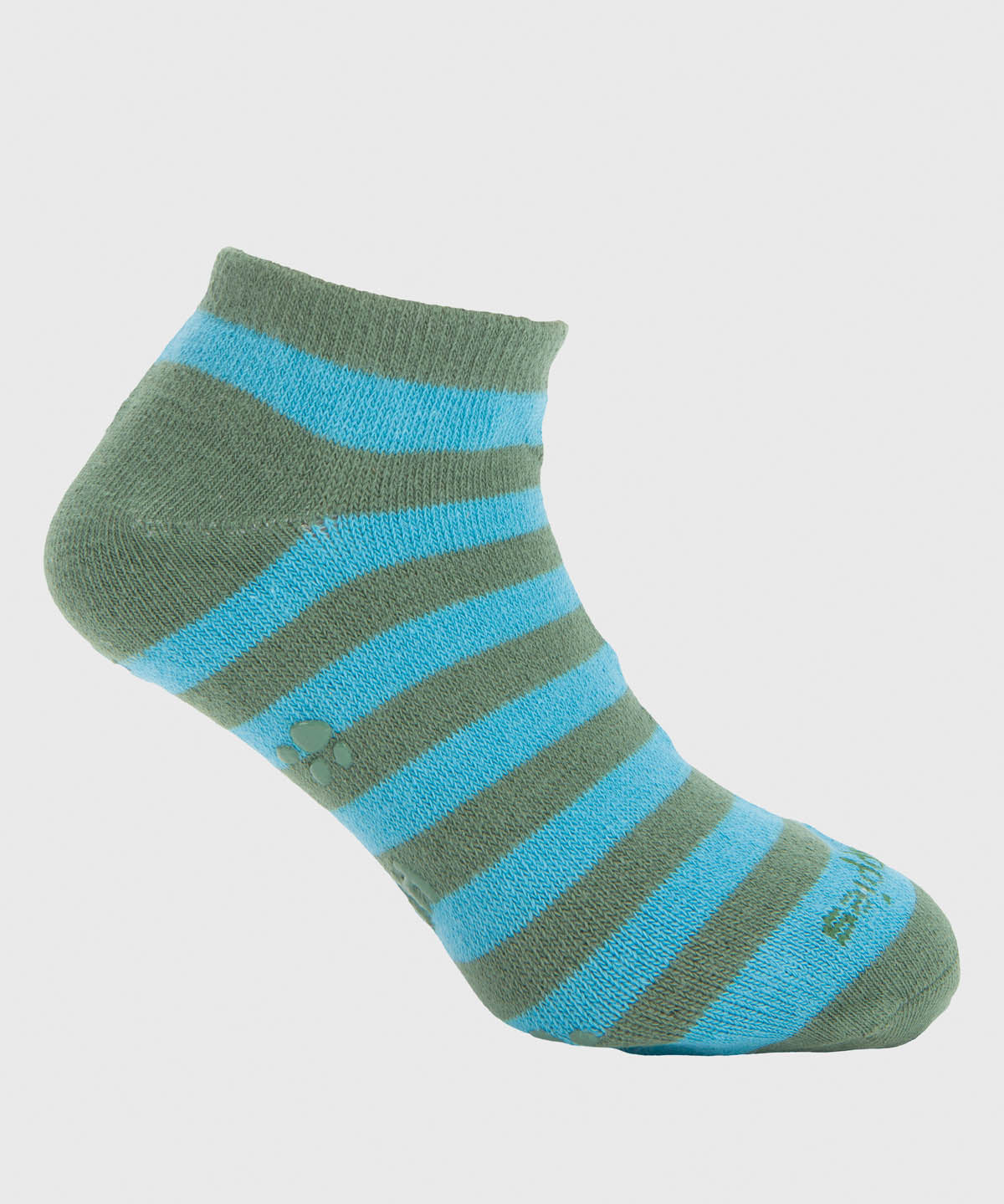 Calcetin Algodón Niño Ped Stripe Verde Hush Puppies