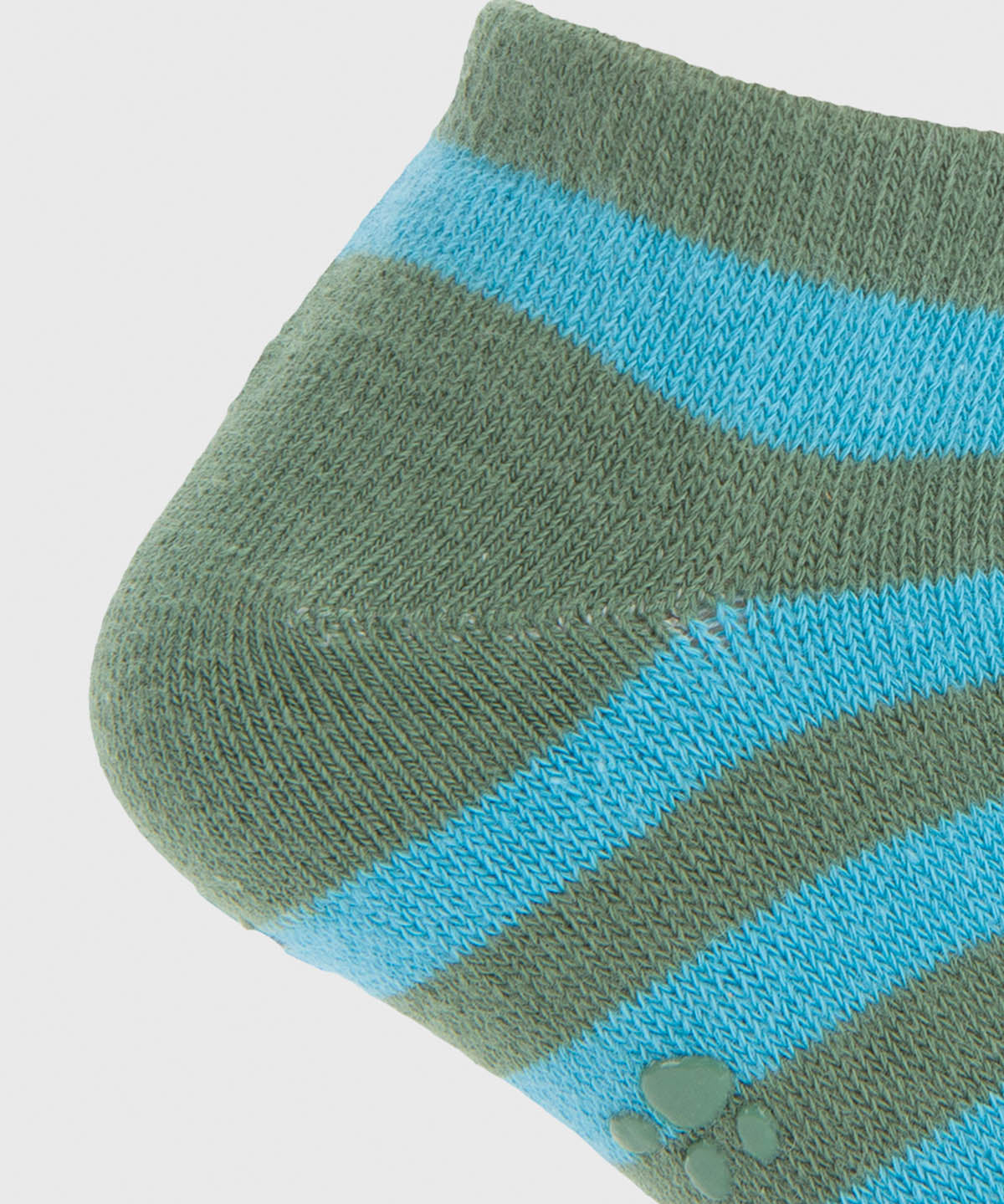 Calcetin Algodón Niño Ped Stripe Verde Hush Puppies
