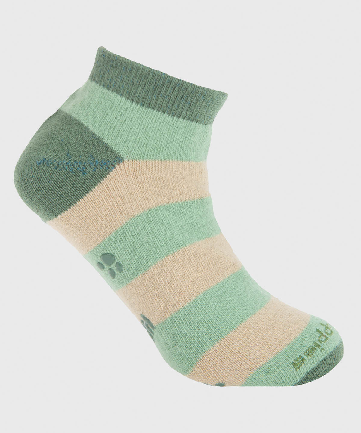 Calcetin Algodón Niño Ped Block Verde Hush Puppies