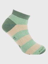 Calcetin Algodón Niño Ped Block Verde Hush Puppies