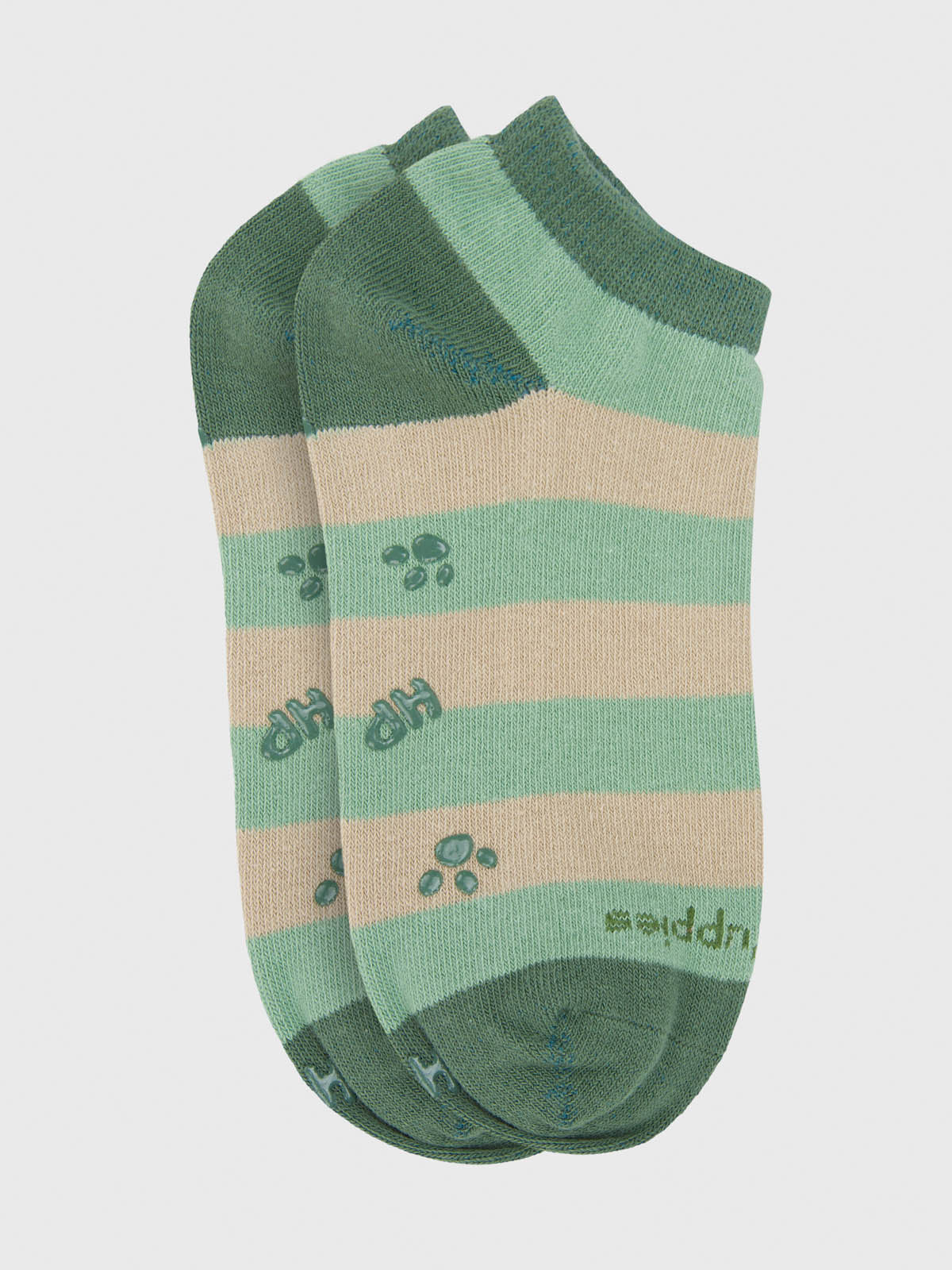 Calcetin Algodón Niño Ped Block Verde Hush Puppies
