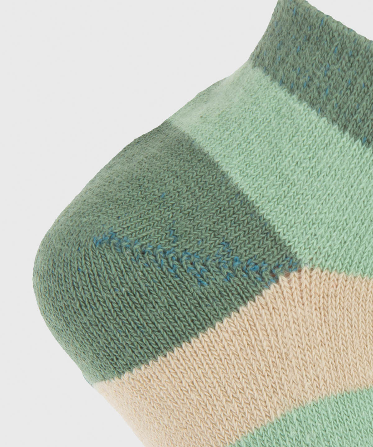 Calcetin Algodón Niño Ped Block Verde Hush Puppies