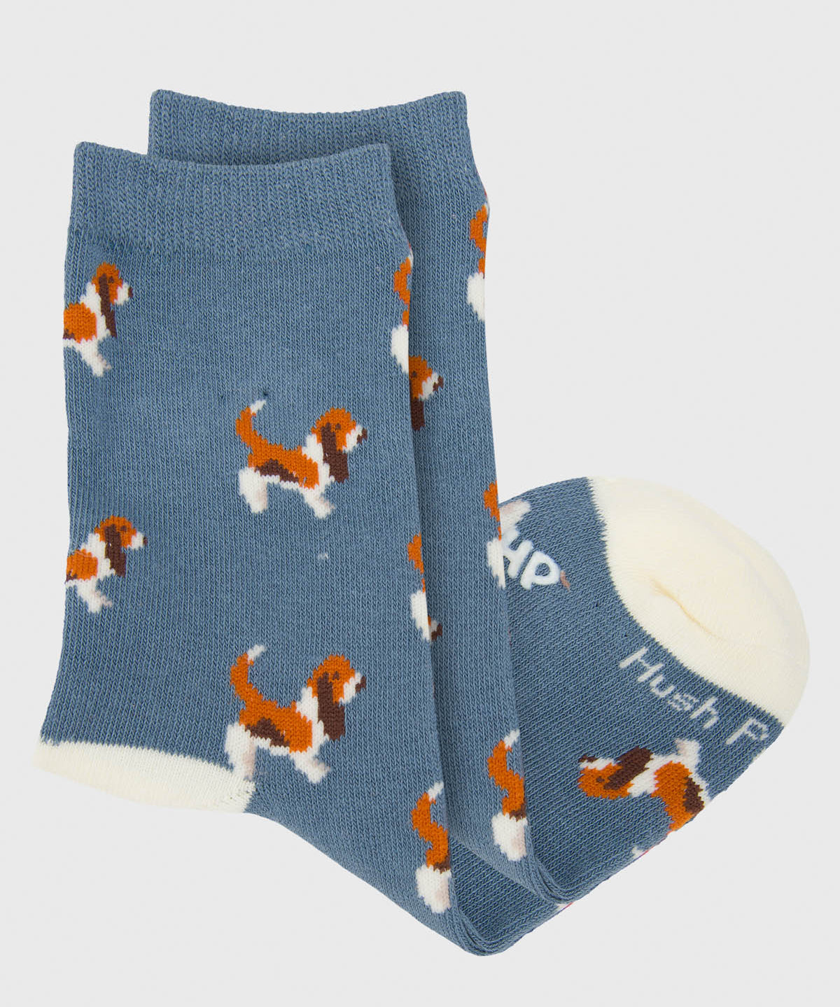 Calcetin Algodón Niño C Basset Azul Hush Puppies