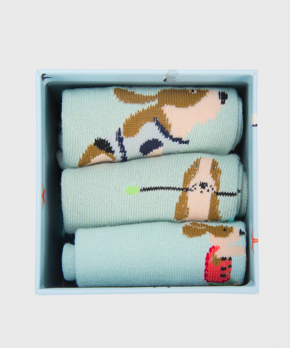 Calcetin Algodón Niño Pack Gift Ocean Multicolor Hush Puppies