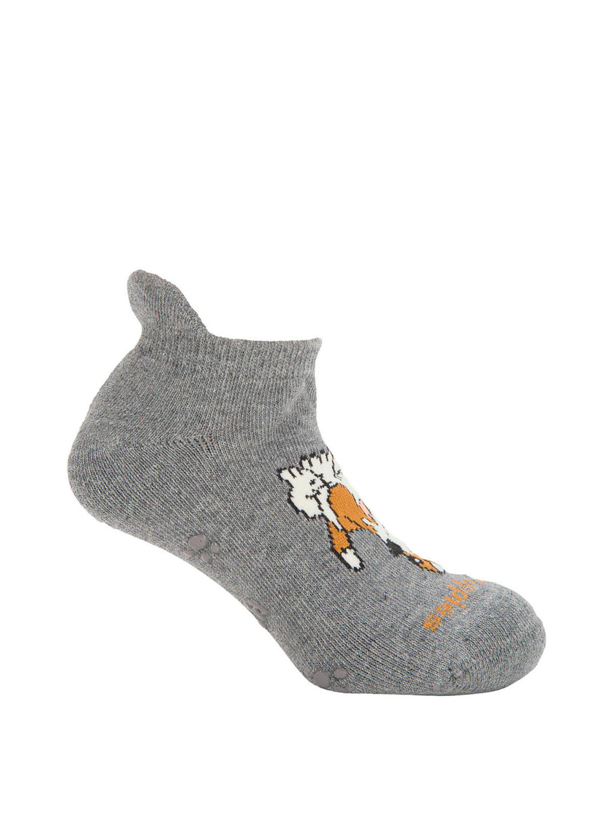 Calcetin Algodón Niño Ped Sport Dog Gris Hush Puppies