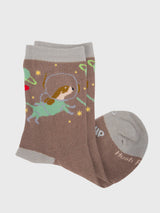 Calcetin Algodón Niño C Space Gris Hush Puppies