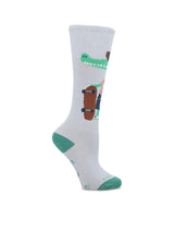 CALCETIN ALGODÓN NIÑO KH COCODRILE AZUL HUSH PUPPIES