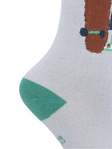CALCETIN ALGODÓN NIÑO KH COCODRILE AZUL HUSH PUPPIES