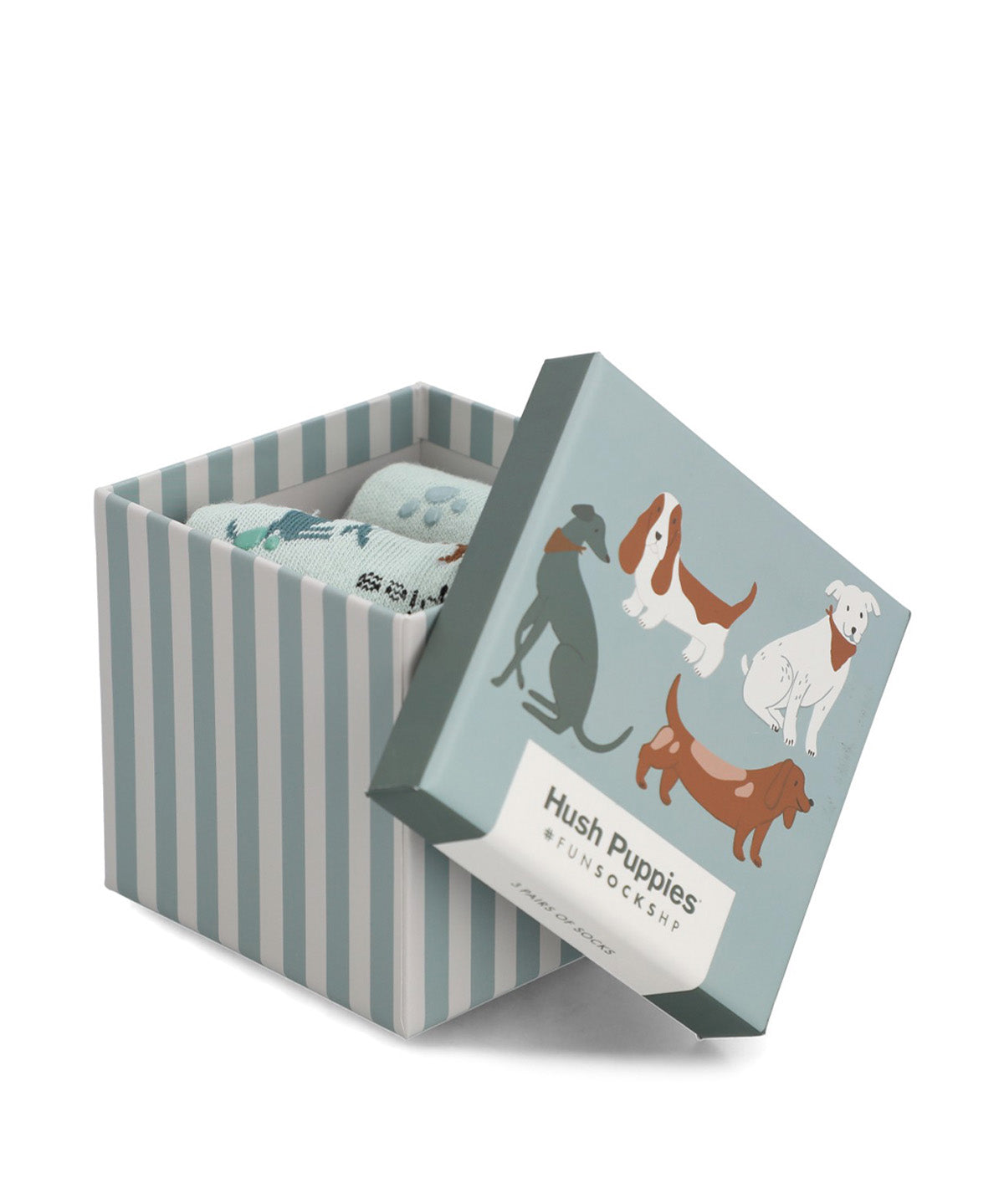 CALCETIN ALGODÓN NIÑO PACK DOG MULTI HUSH PUPPIES
