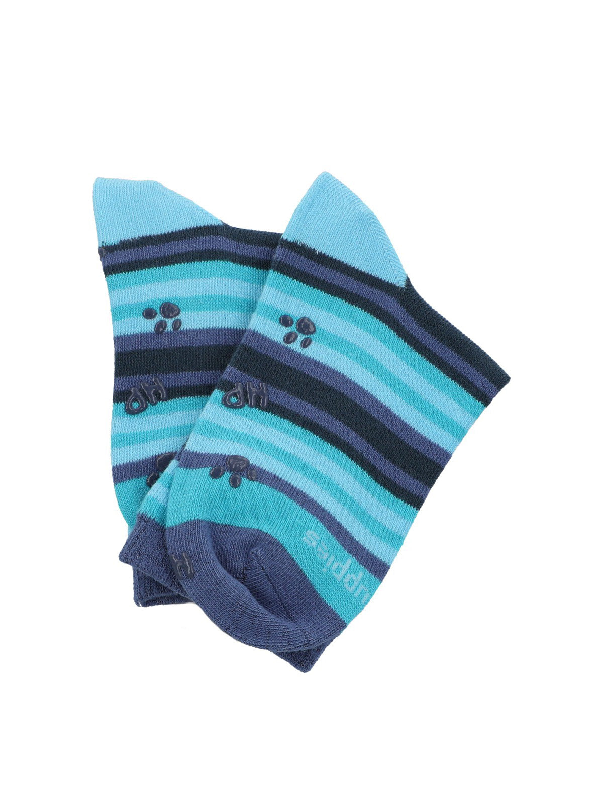 CALCETIN ALGODÓN NIÑO C STRIPE DOG AZUL HUSH PUPPIES