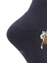 CALCETIN ALGODÓN NIÑO C DOG SPORTRIB AZUL HUSH PUPPIES