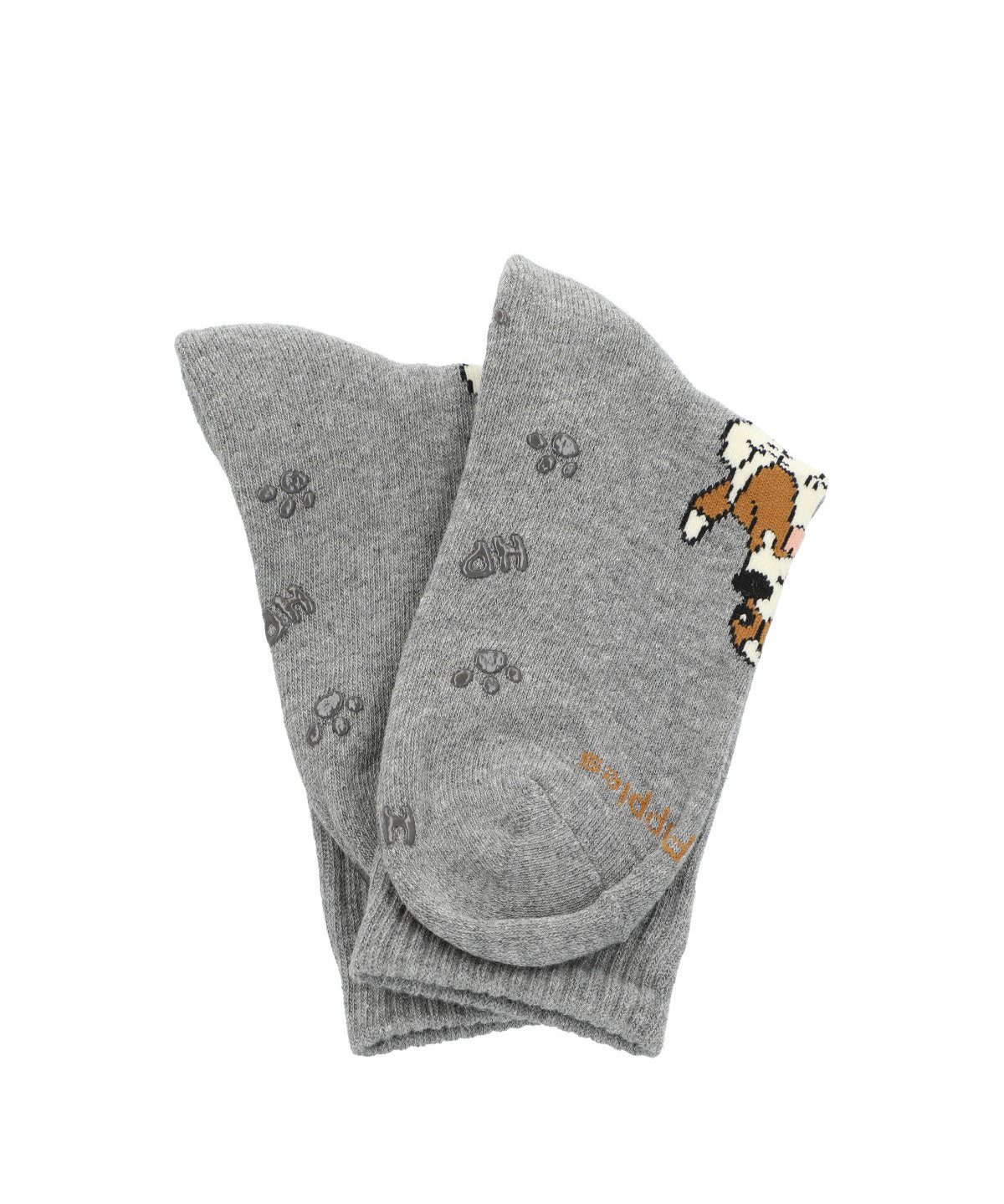 CALCETIN ALGODÓN NIÑO C DOG SPORTRIB GRIS HUSH PUPPIES