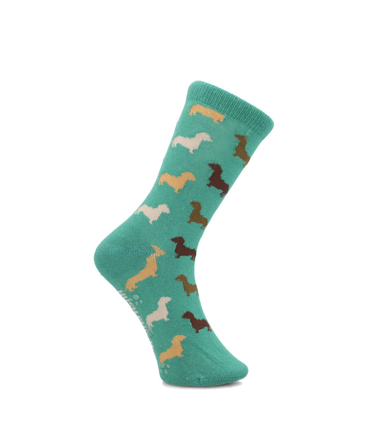 CALCETIN ALGODÓN NIÑO C DACHSHUND VERDE HUSH PUPPIES