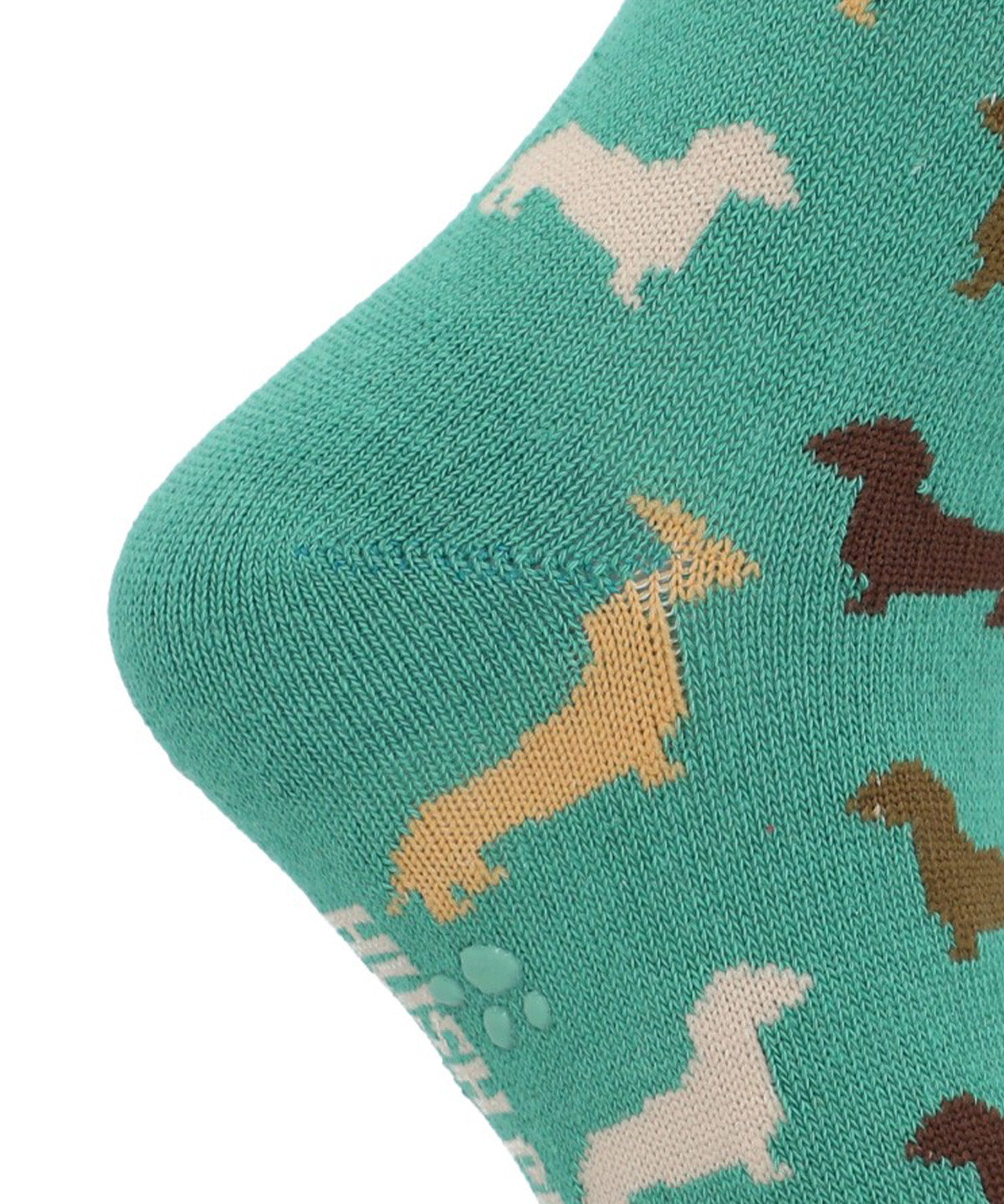 CALCETIN ALGODÓN NIÑO C DACHSHUND VERDE HUSH PUPPIES