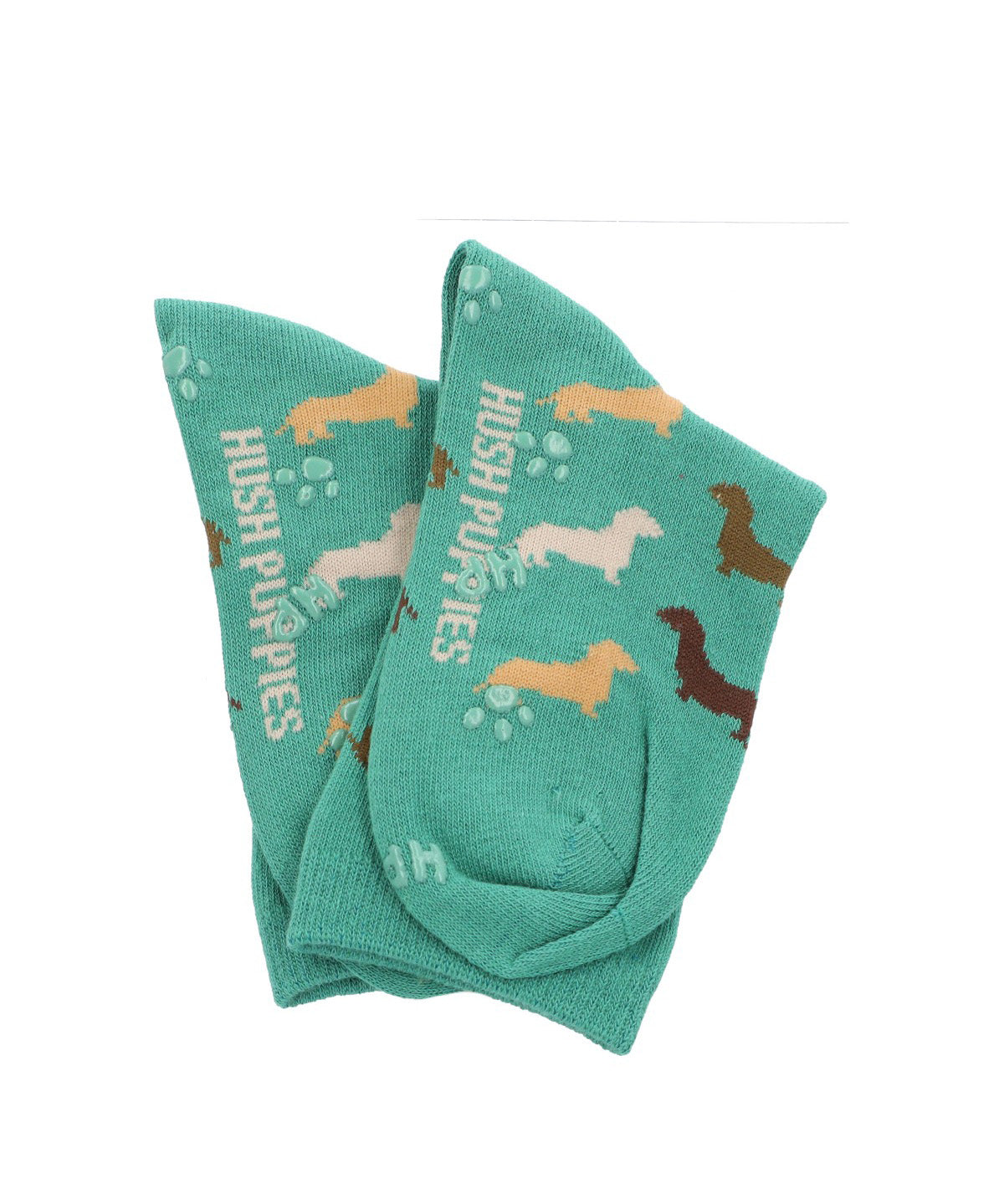 CALCETIN ALGODÓN NIÑO C DACHSHUND VERDE HUSH PUPPIES