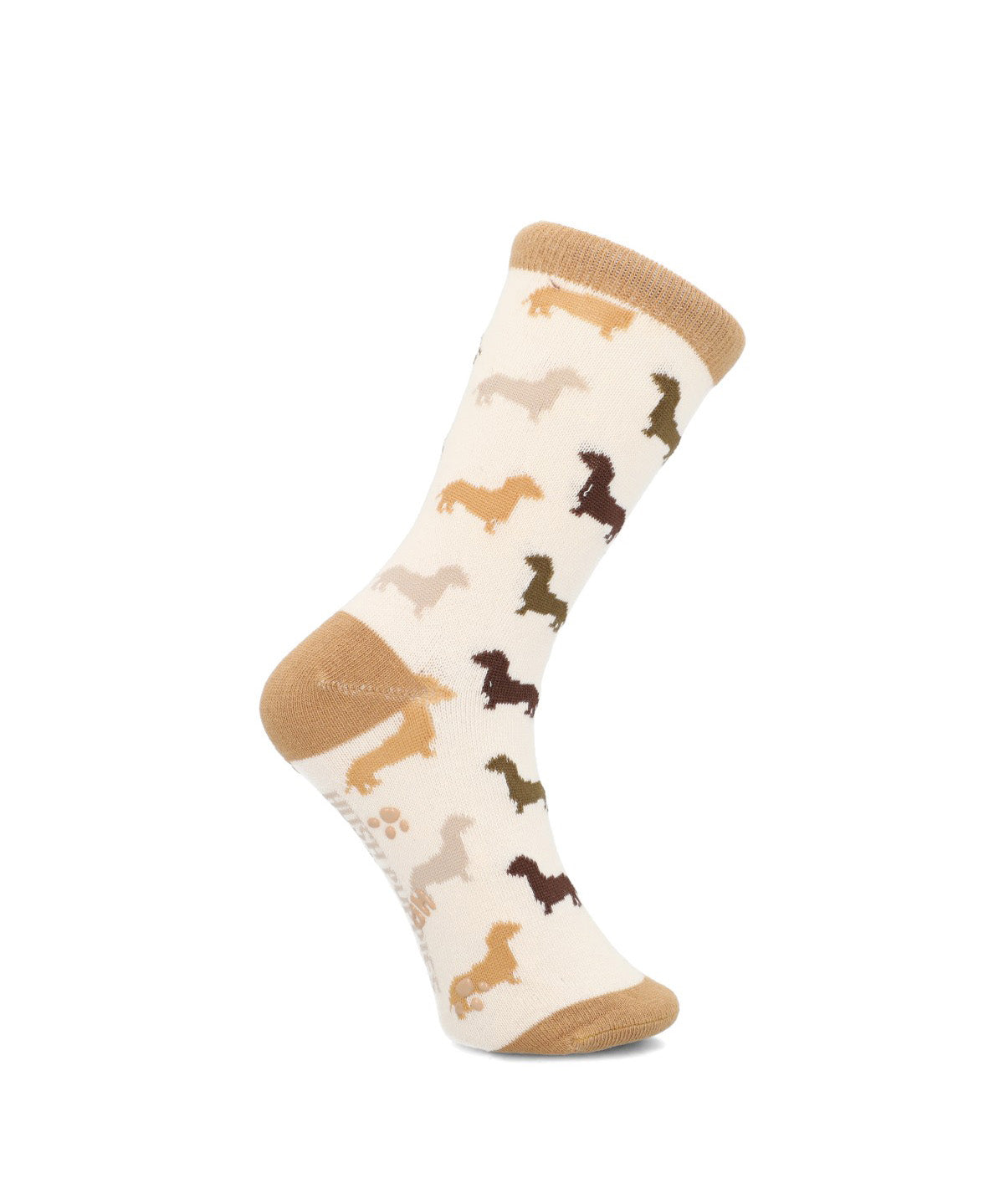 CALCETIN ALGODÓN NIÑO C DACHSHUND BEIGE HUSH PUPPIES
