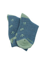 CALCETIN ALGODÓN NIÑO HEAVY SIMPLE AZUL HUSH PUPPIES