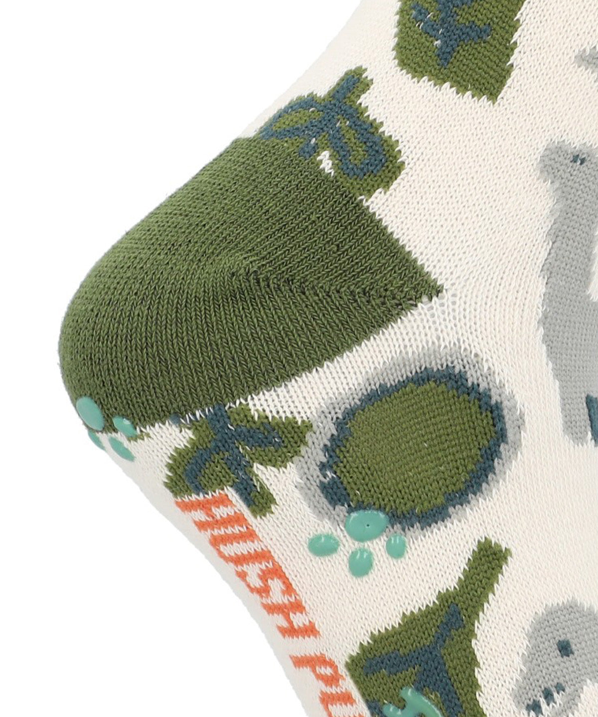 CALCETIN ALGODÓN NIÑO C DINOS BEIGE HUSH PUPPIES