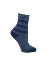 CALCETIN ALGODÓN NIÑO HEAVY LINES AZUL HUSH PUPPIES