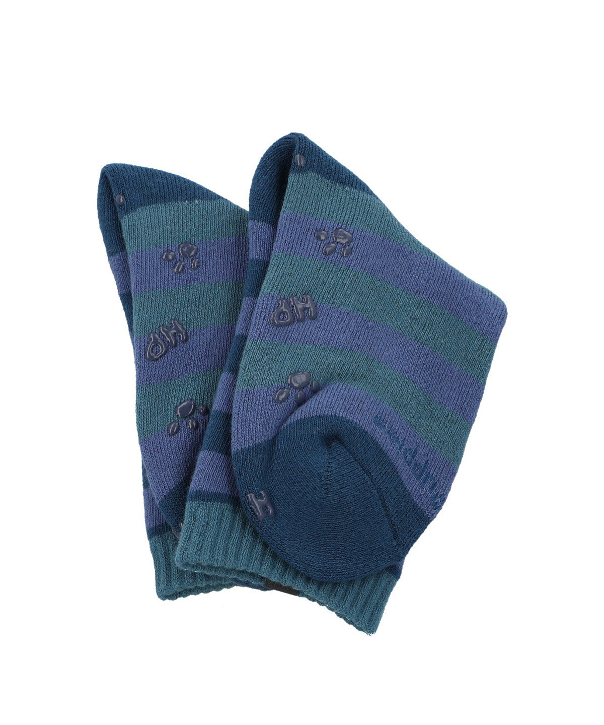 CALCETIN ALGODÓN NIÑO HEAVY LINES AZUL HUSH PUPPIES