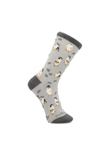 CALCETIN ALGODÓN NIÑO C PENGUINS GRIS HUSH PUPPIES