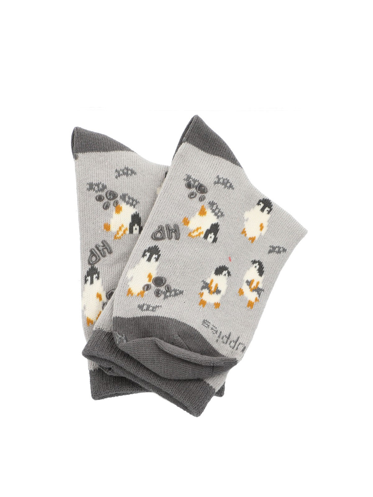 CALCETIN ALGODÓN NIÑO C PENGUINS GRIS HUSH PUPPIES