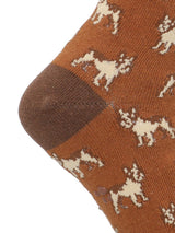 CALCETIN ALGODÓN NIÑO C PUG CAFÉ HUSH PUPPIES