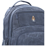 Mochila Canvas Engrasado Niño Basset Backpack  Azul  Hush Puppies