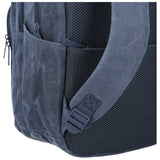 Mochila Canvas Engrasado Niño Basset Backpack  Azul  Hush Puppies