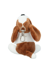 Peluche Hound Keyring Café
