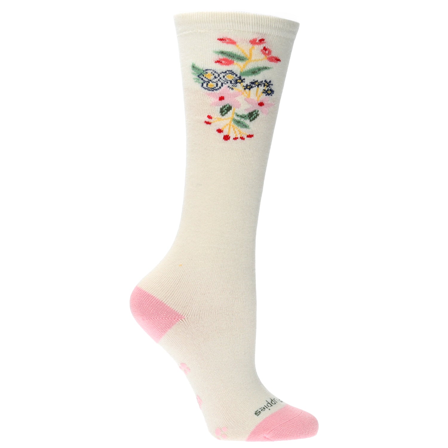 Calcetin Niña I23G KH FLOWERS Beige