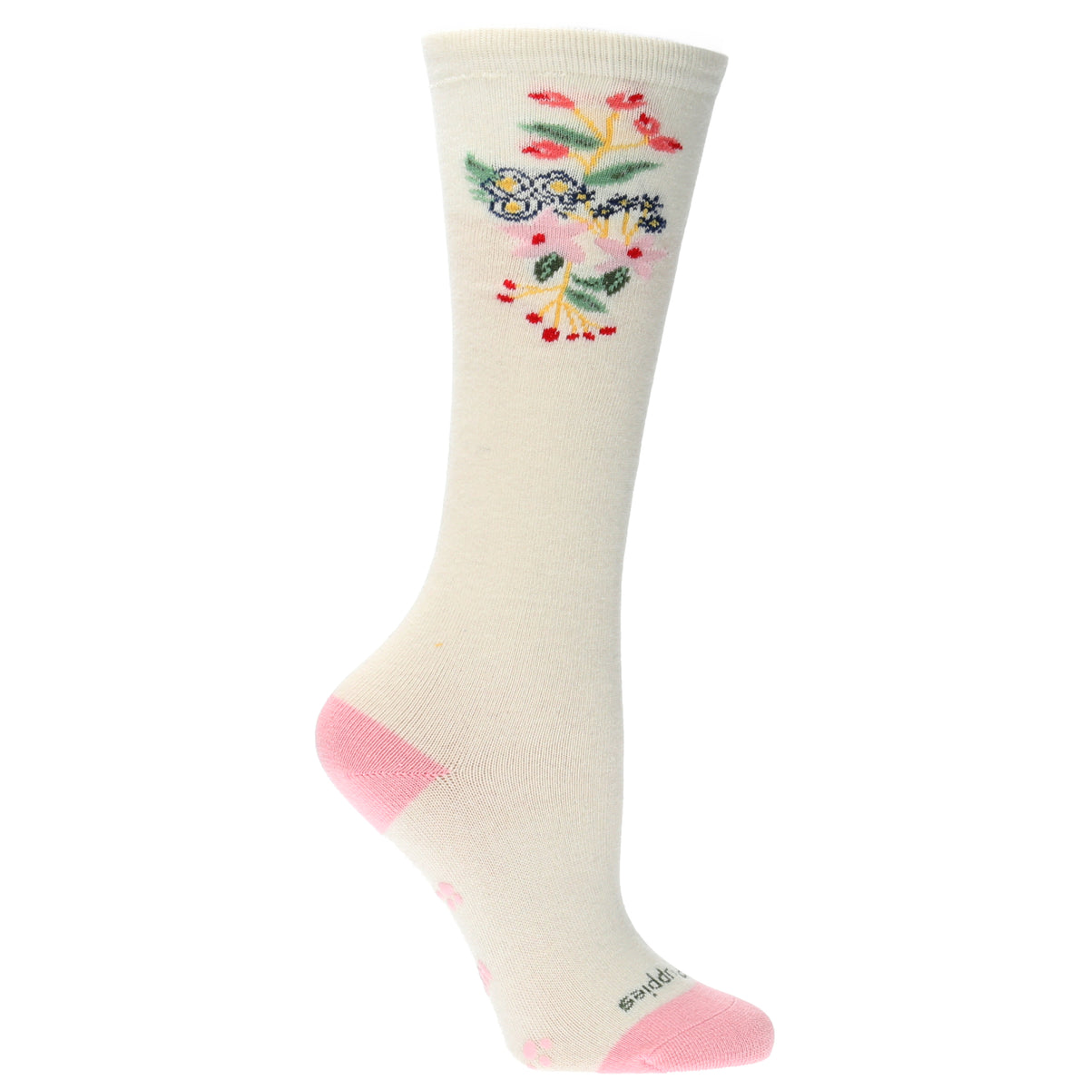 Calcetin Niña I23G KH FLOWERS Beige