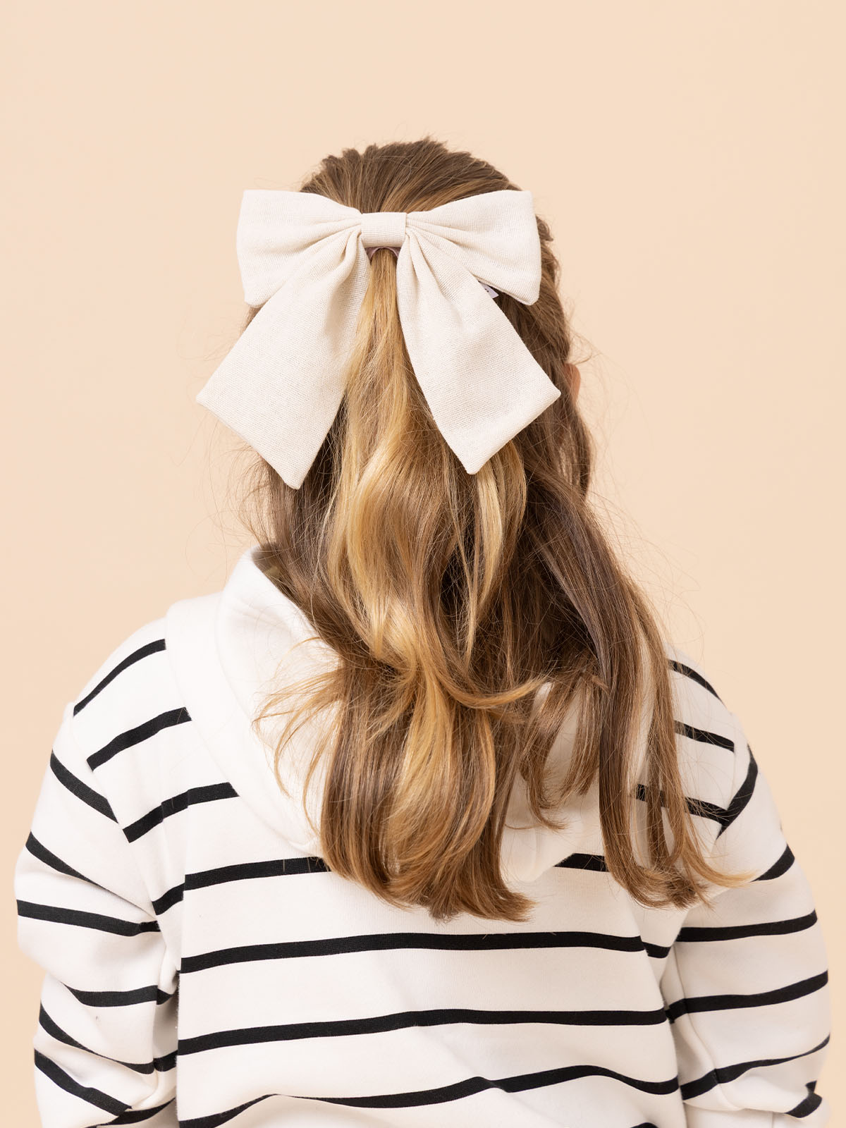 Cinta Lazo Algodón Niña Hpk Bow Hair Beige/Crudo Hush Puppies