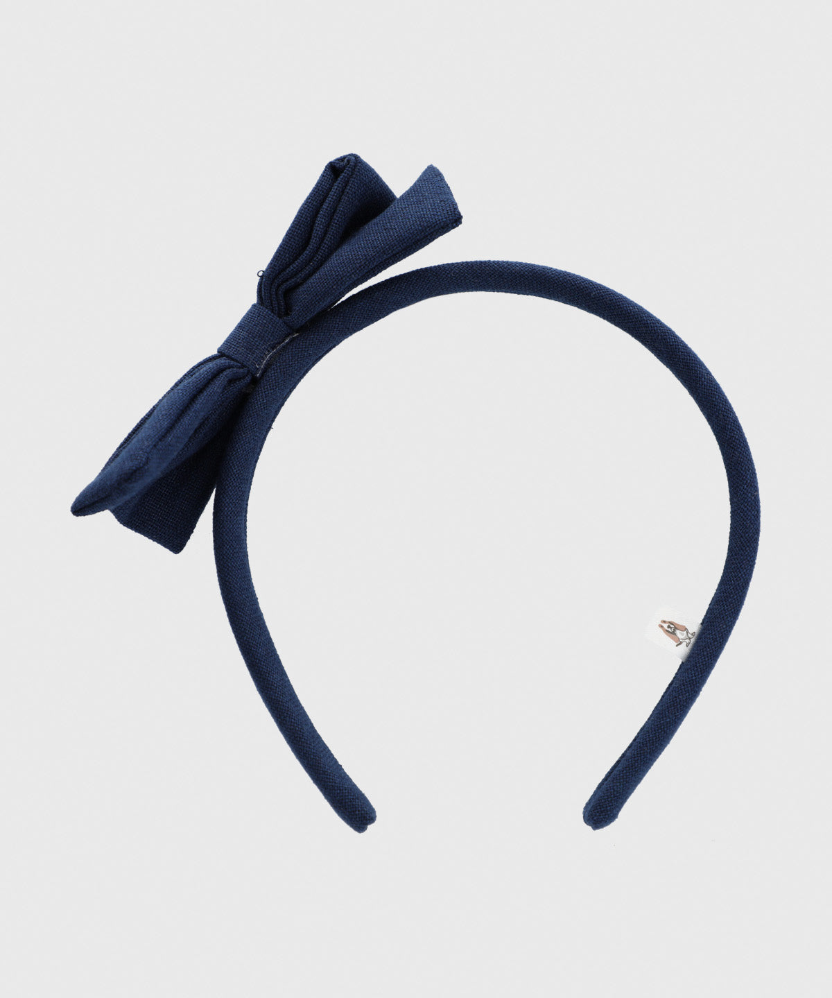 Cintillo Algodón Niña Hpk Bow Headband Azul Hush Puppies