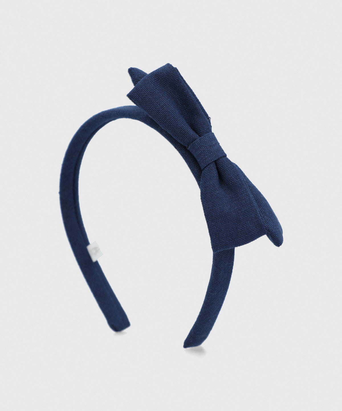 Cintillo Algodón Niña Hpk Bow Headband Azul Hush Puppies