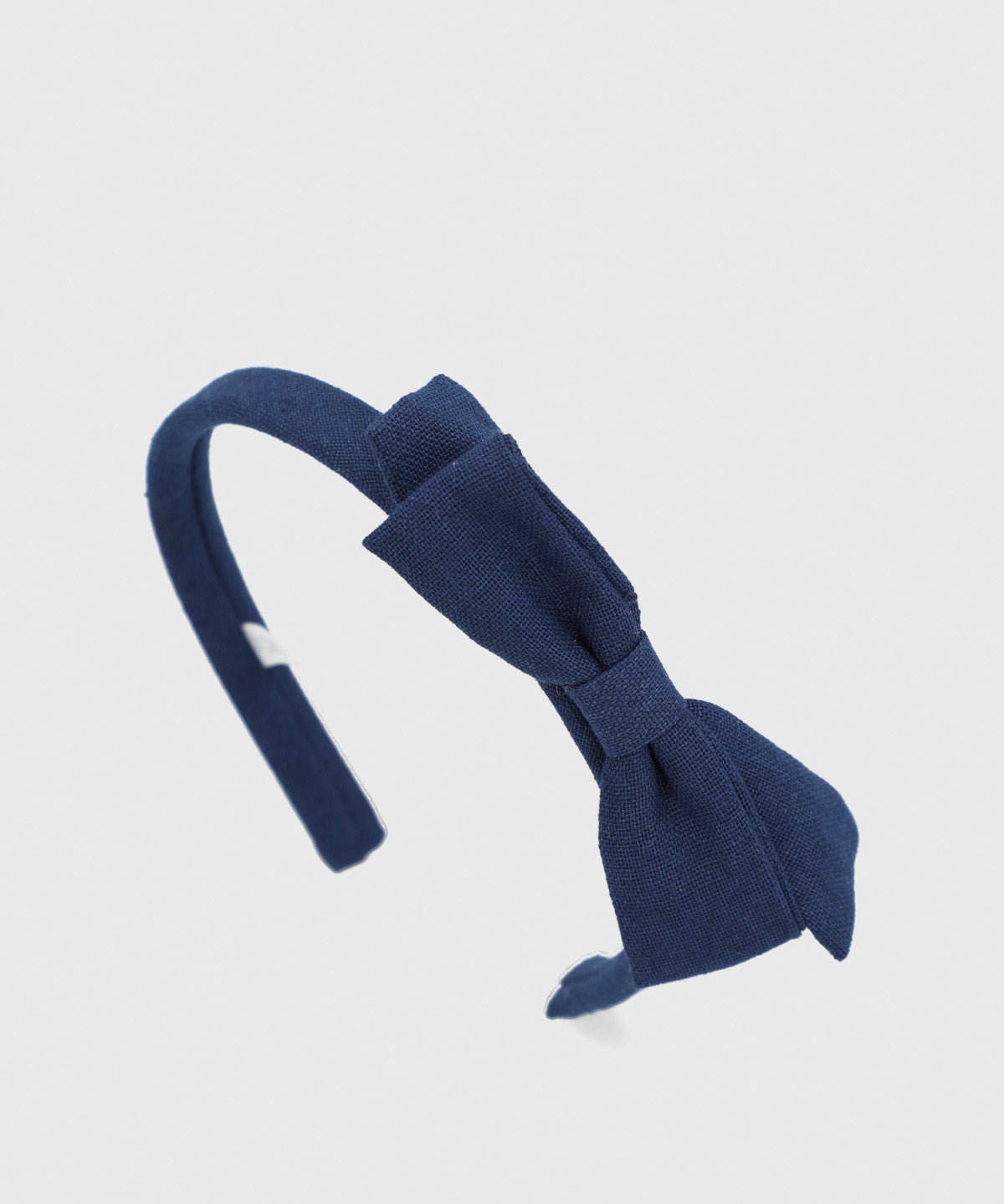 Cintillo Algodón Niña Hpk Bow Headband Azul Hush Puppies