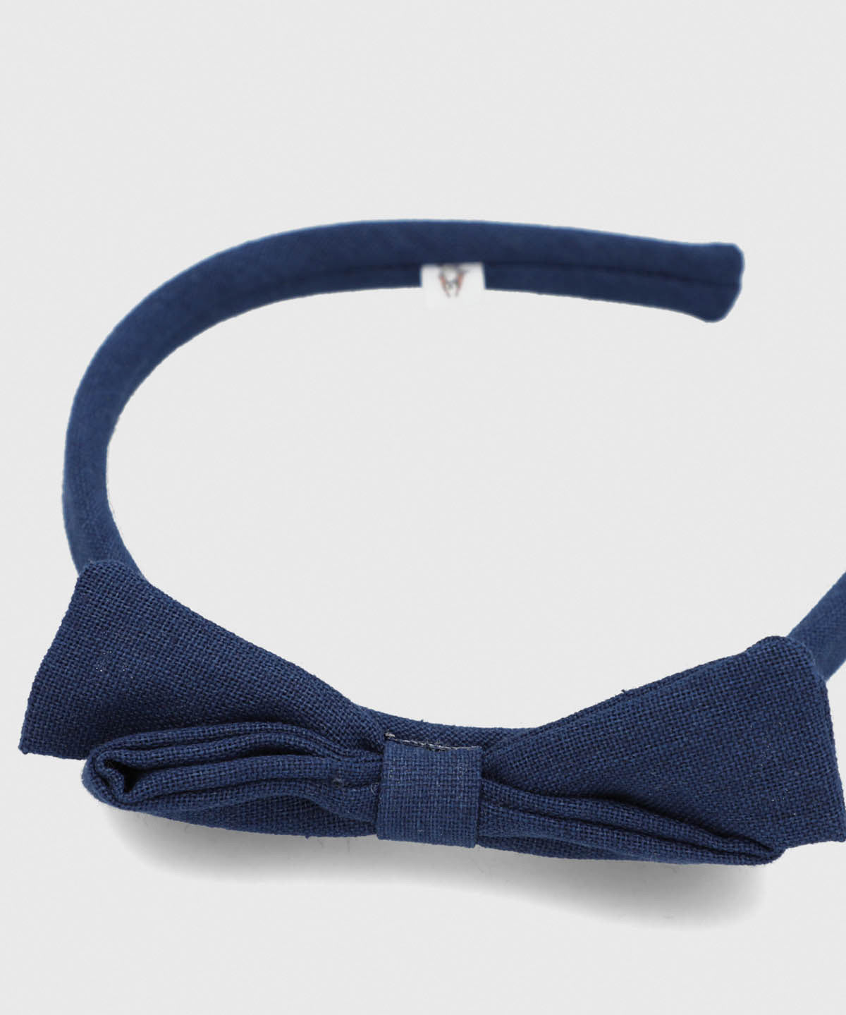 Cintillo Algodón Niña Hpk Bow Headband Azul Hush Puppies