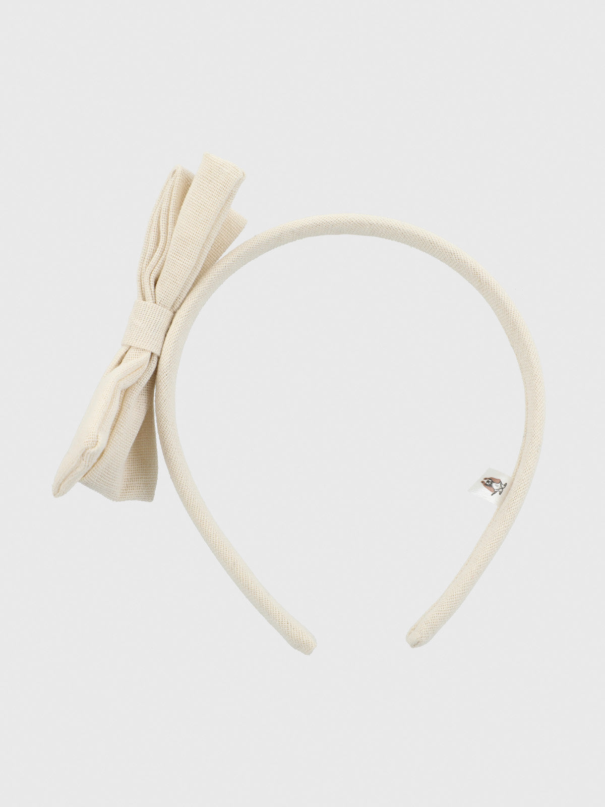 Cintillo Niña Hpk Bow Headband Beige - Talla Única