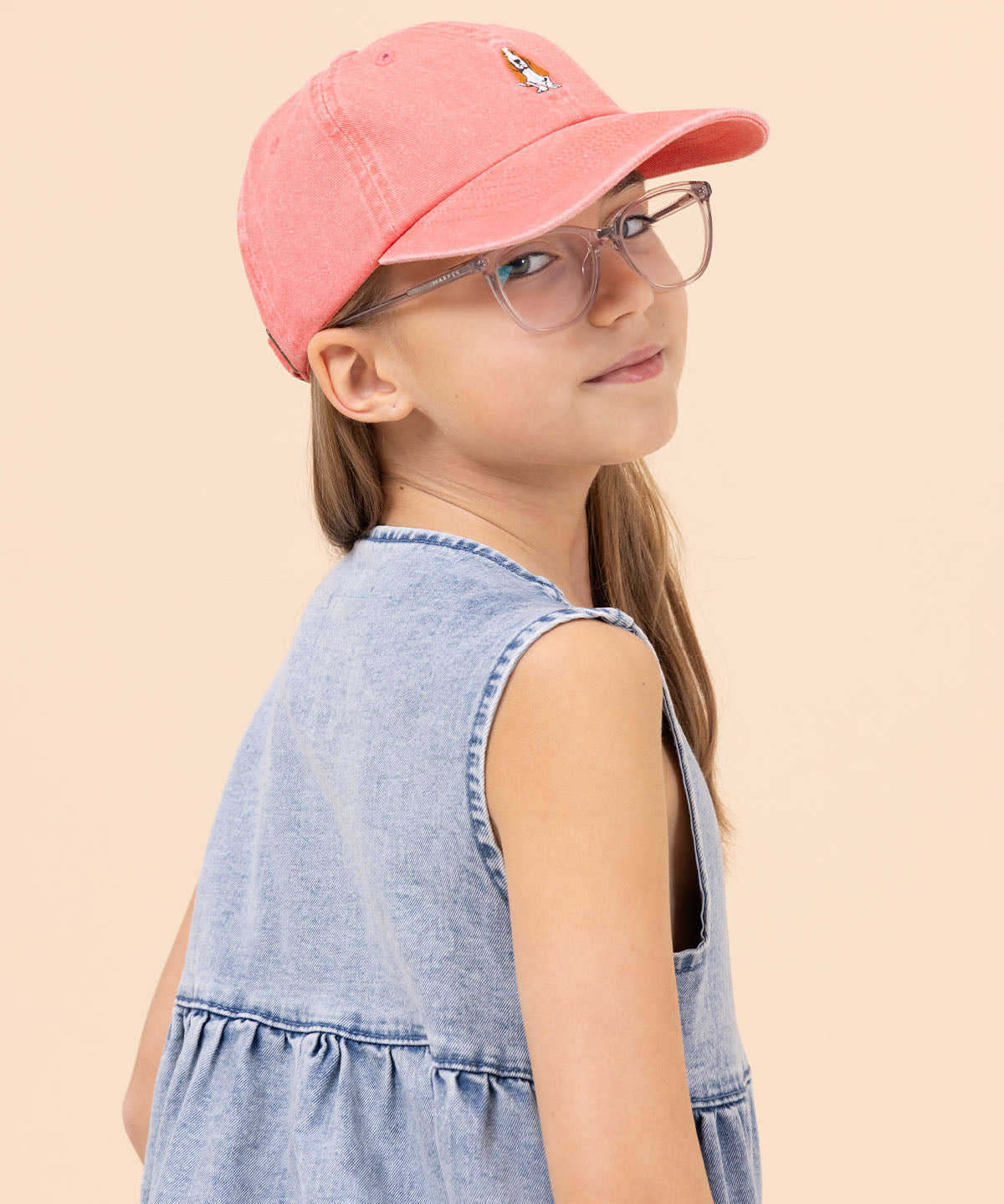 Jockey Algodón Orgánico Niña Hp Kids Cap Dog Rosado Hush Puppies