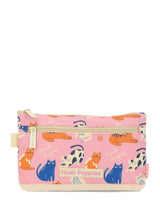 ESTUCHE NINA CAT PENCILCASE ROSADO HUSH PUPPIES