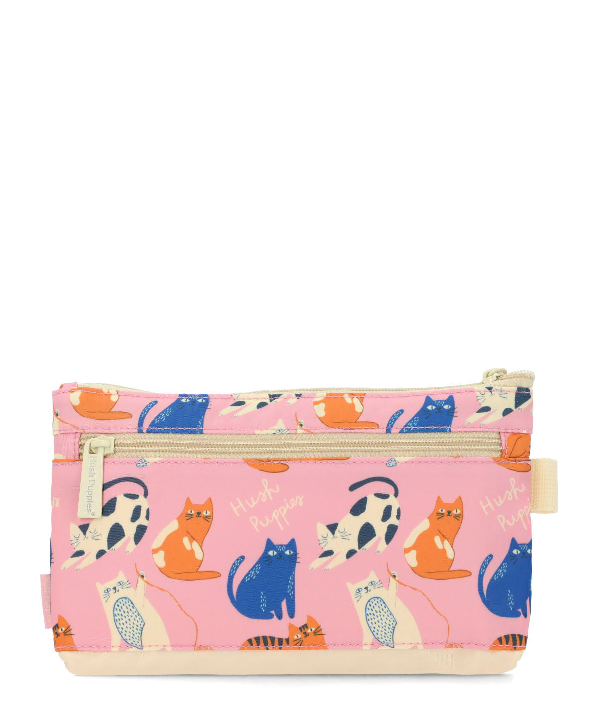 ESTUCHE NINA CAT PENCILCASE ROSADO HUSH PUPPIES