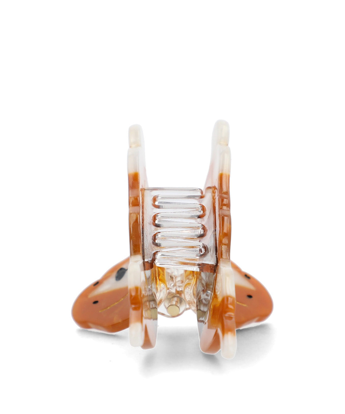 PINCHE ACETATO NIÑA CLAWCLIP BASSET CAFÉ HUSH PUPPIES