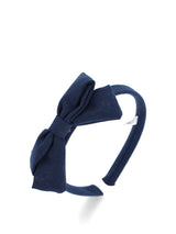 CINTILLO NIÑA HPK BOW HEADBAND II AZUL HUSH PUPPIES