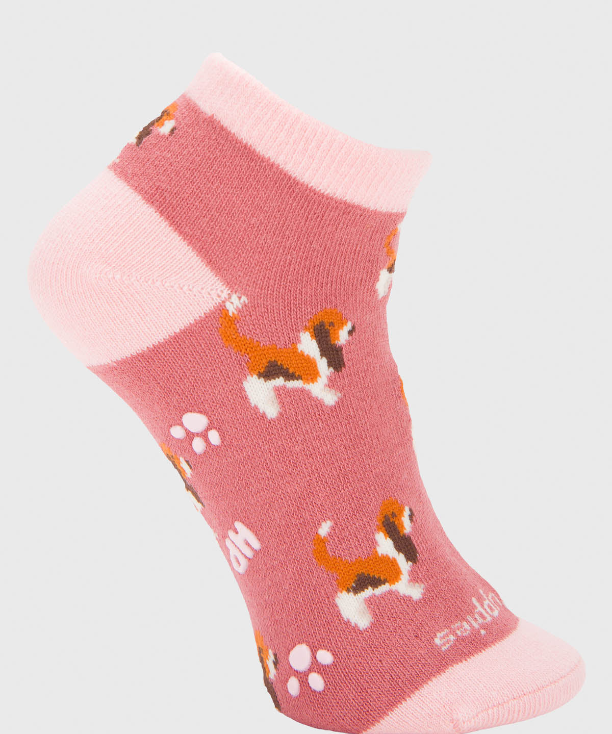 Calcetin Algodón Niña Ped Basset Rosado Hush Puppies